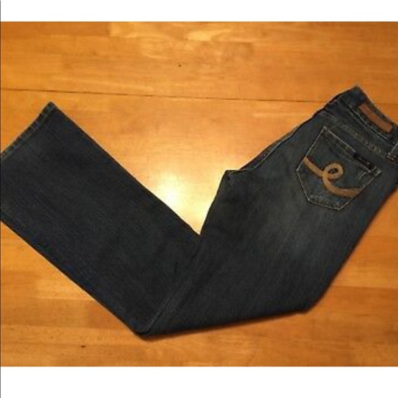 Seven7 Denim - Seven 7 Premium Denim Stretch Blue JEANS Boot 4